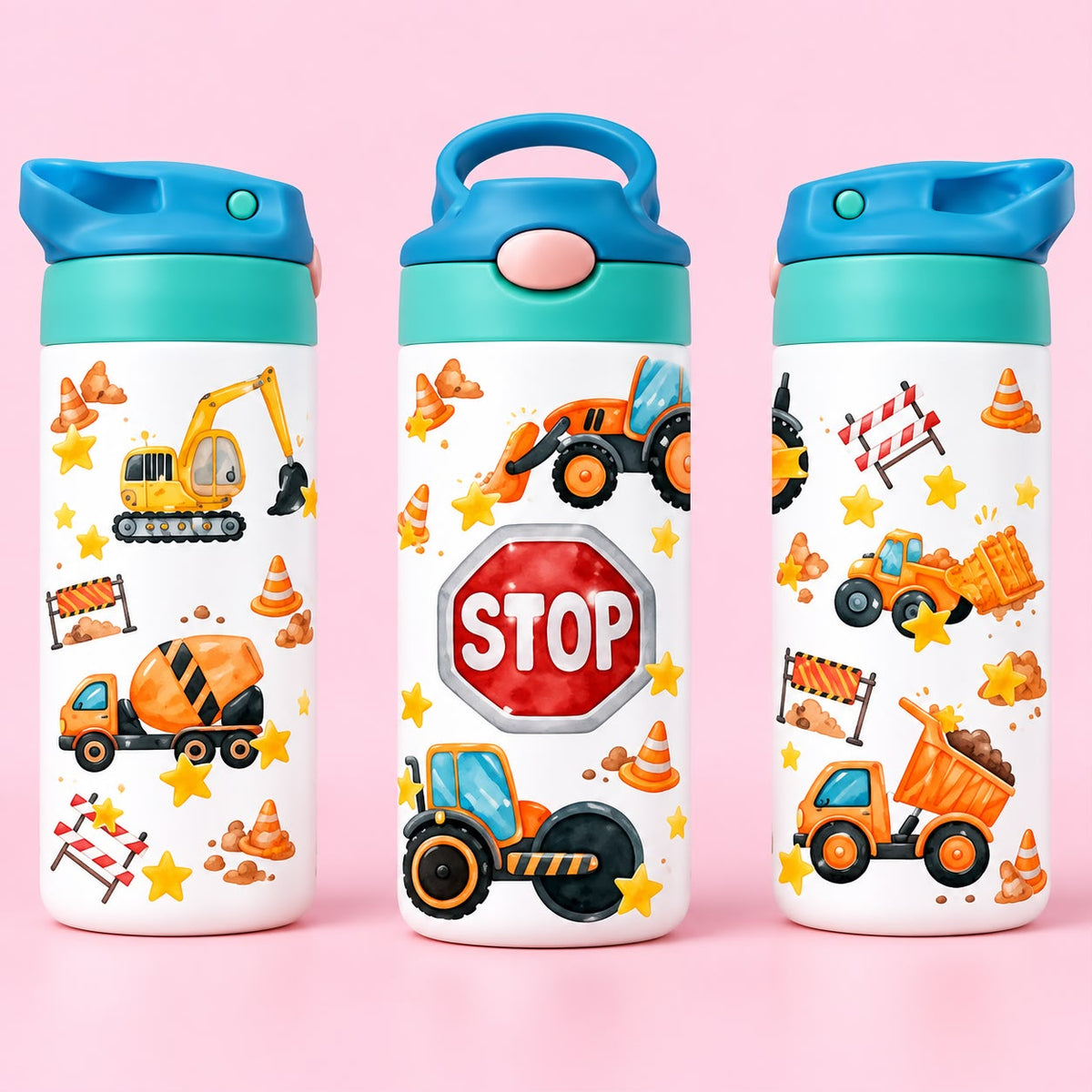 Kids Flip Top Water Bottle