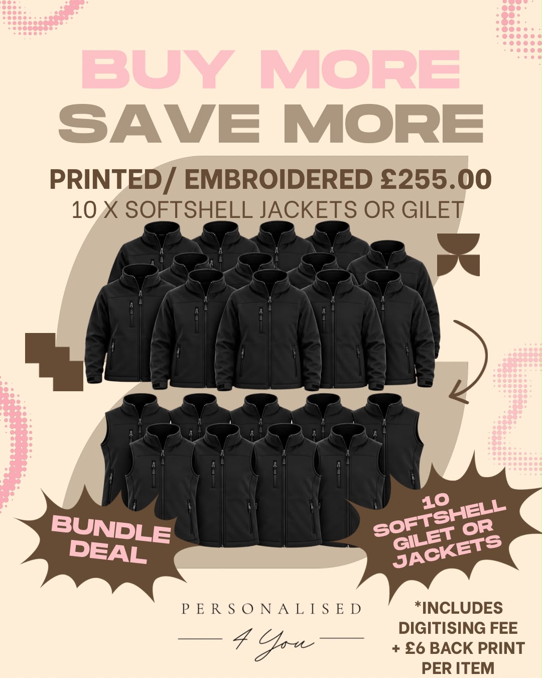 10 Softshell Gilet or Jackets
