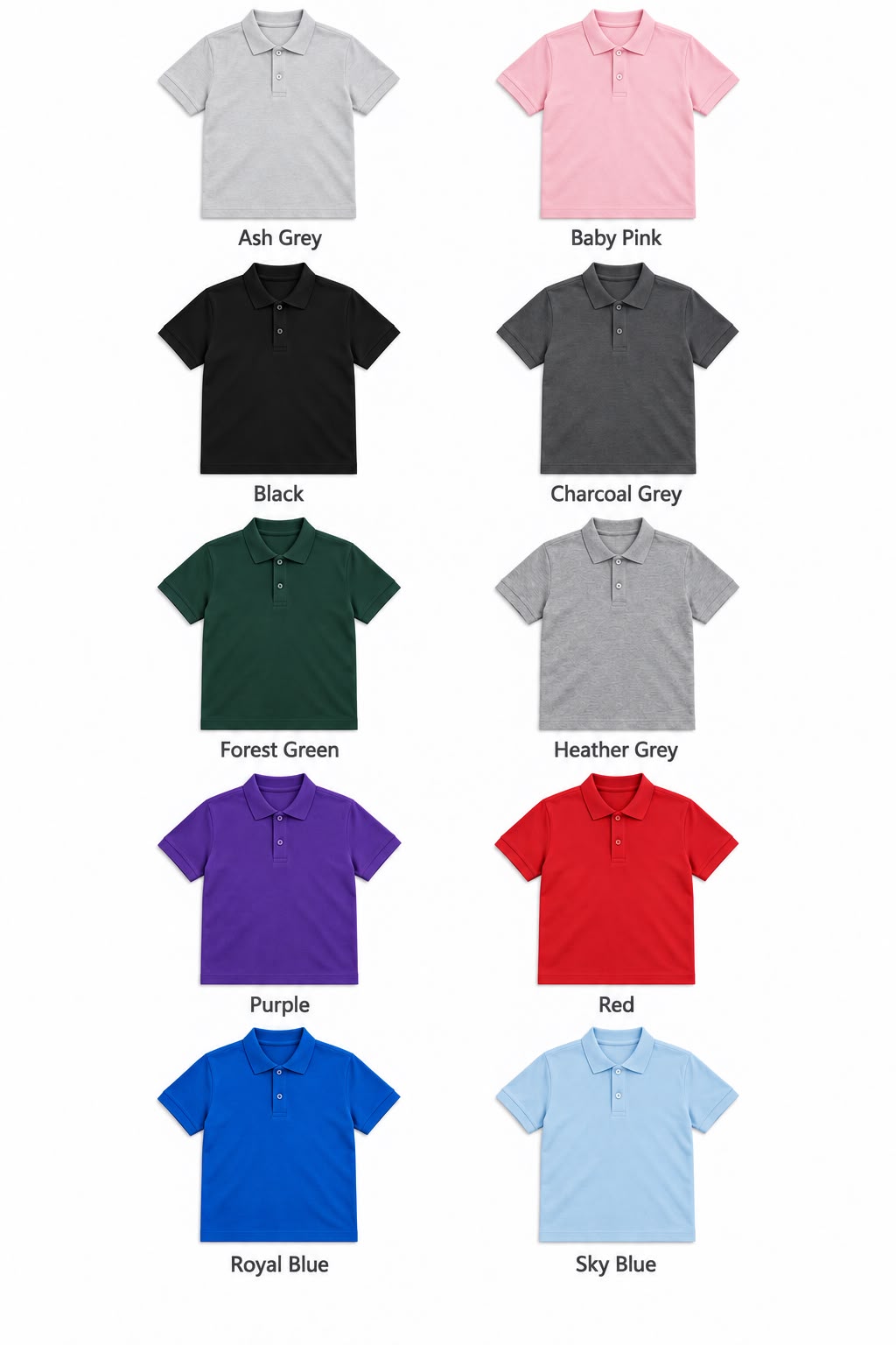 Adults T-Shirts – Embroidered