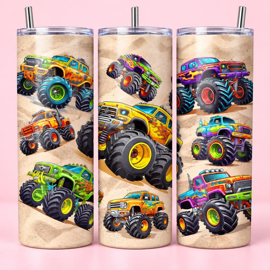 Monster Trucks 20oz Tumbler