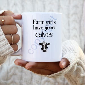 Farm Girls Have Great Calves
