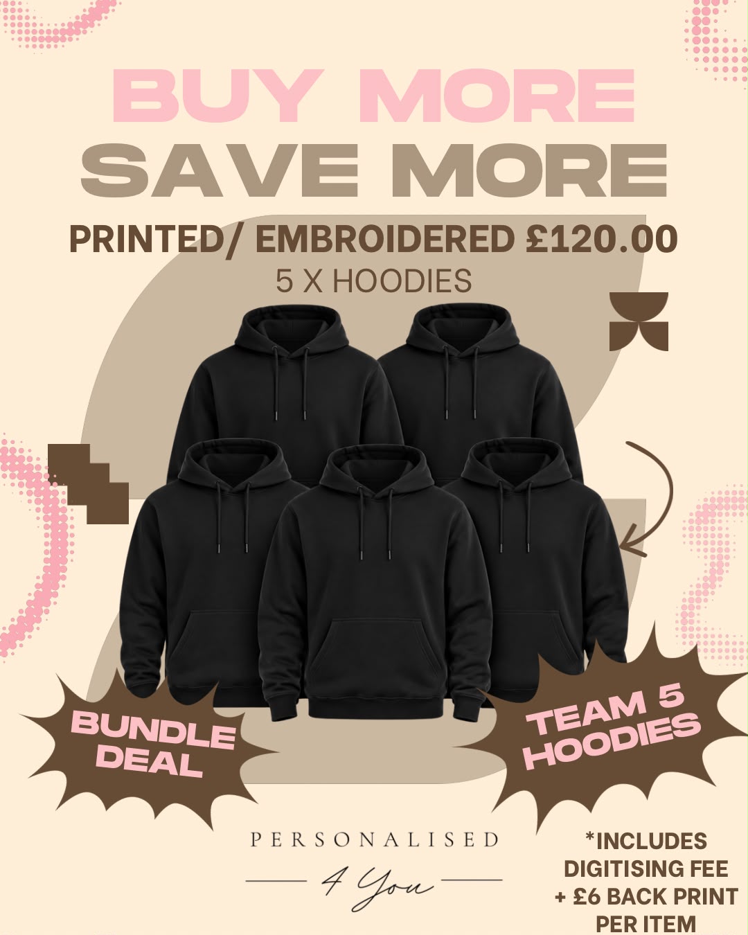 Team 5 Hoodies