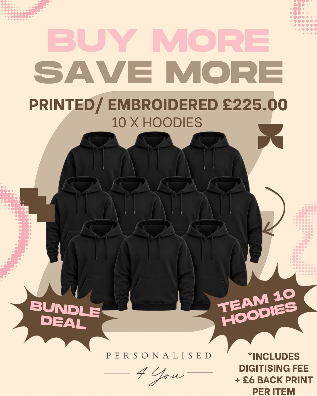 Team 10 Hoodies