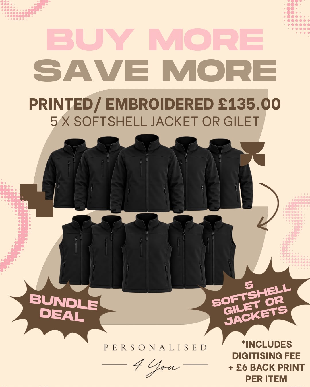 5 Softshell Gilet or Jackets