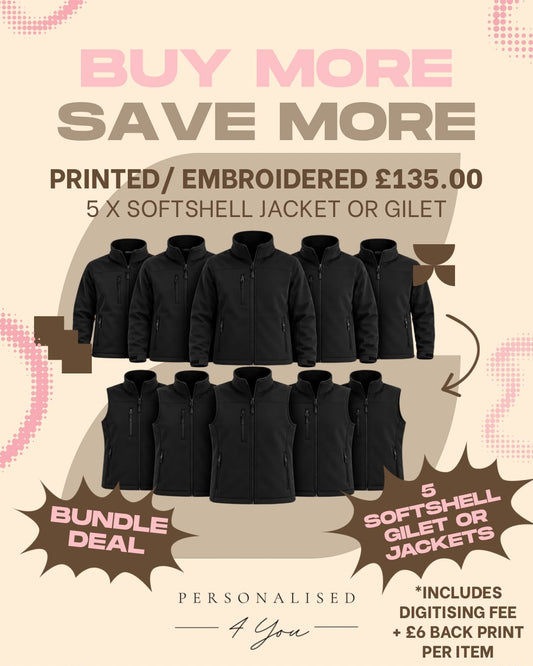 5 Softshell Gilet or Jackets
