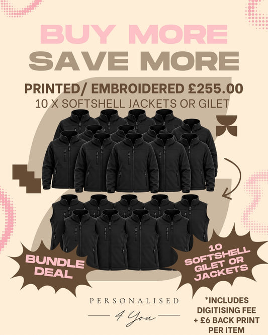 10 Softshell Gilet or Jackets