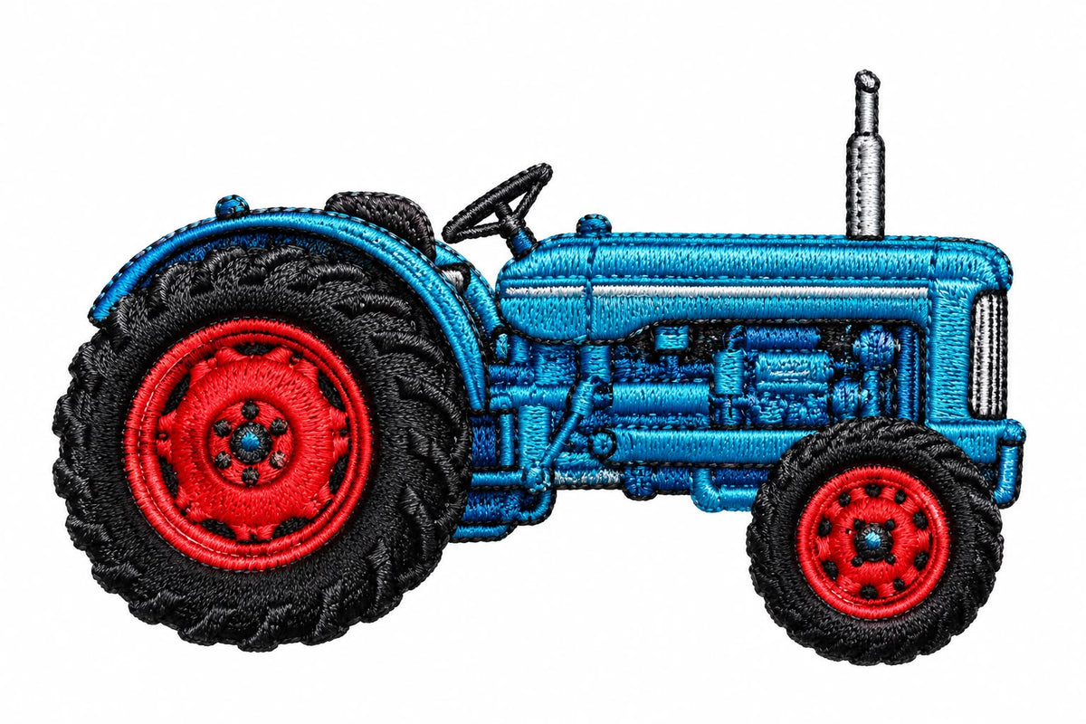 Embroidered Tractor Polo Shirt