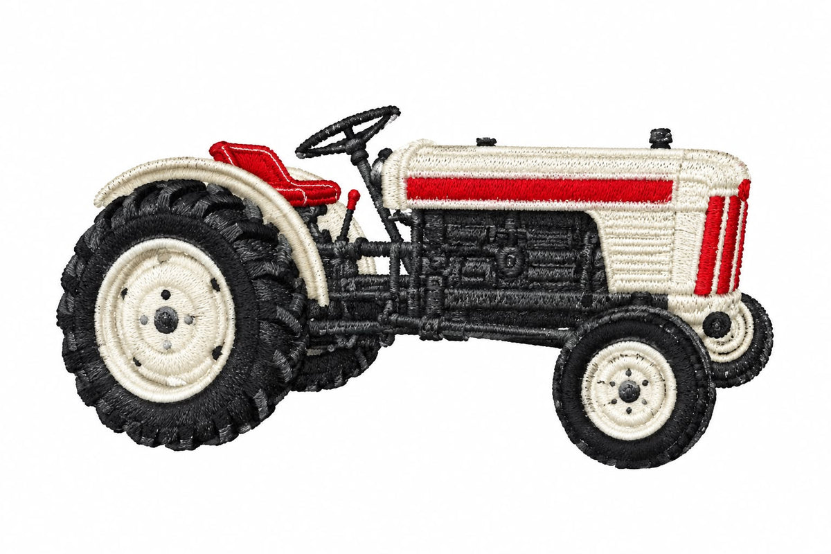 Embroidered Tractor Polo Shirt