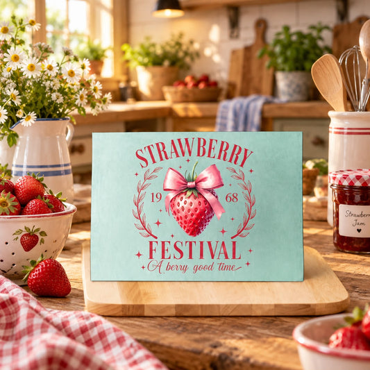 Strawberry Festival Chopping Board