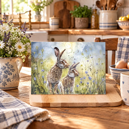 Hare 1 Chopping Board