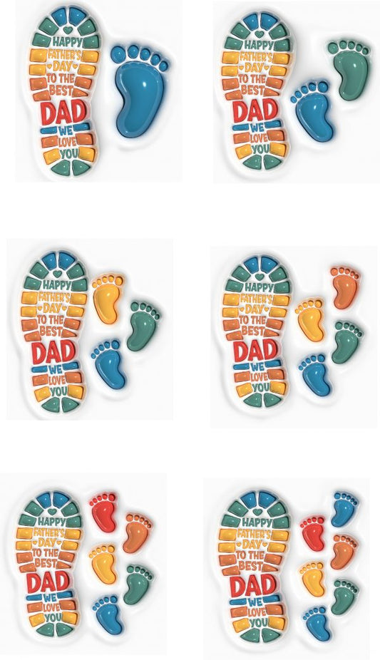 Footprint Dad Mug